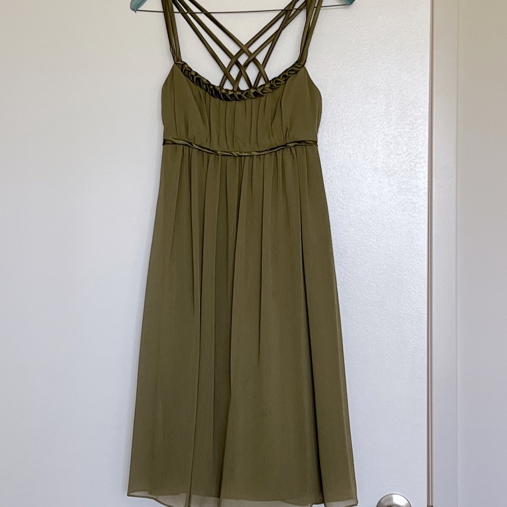 David’s Bridal babydoll style dress